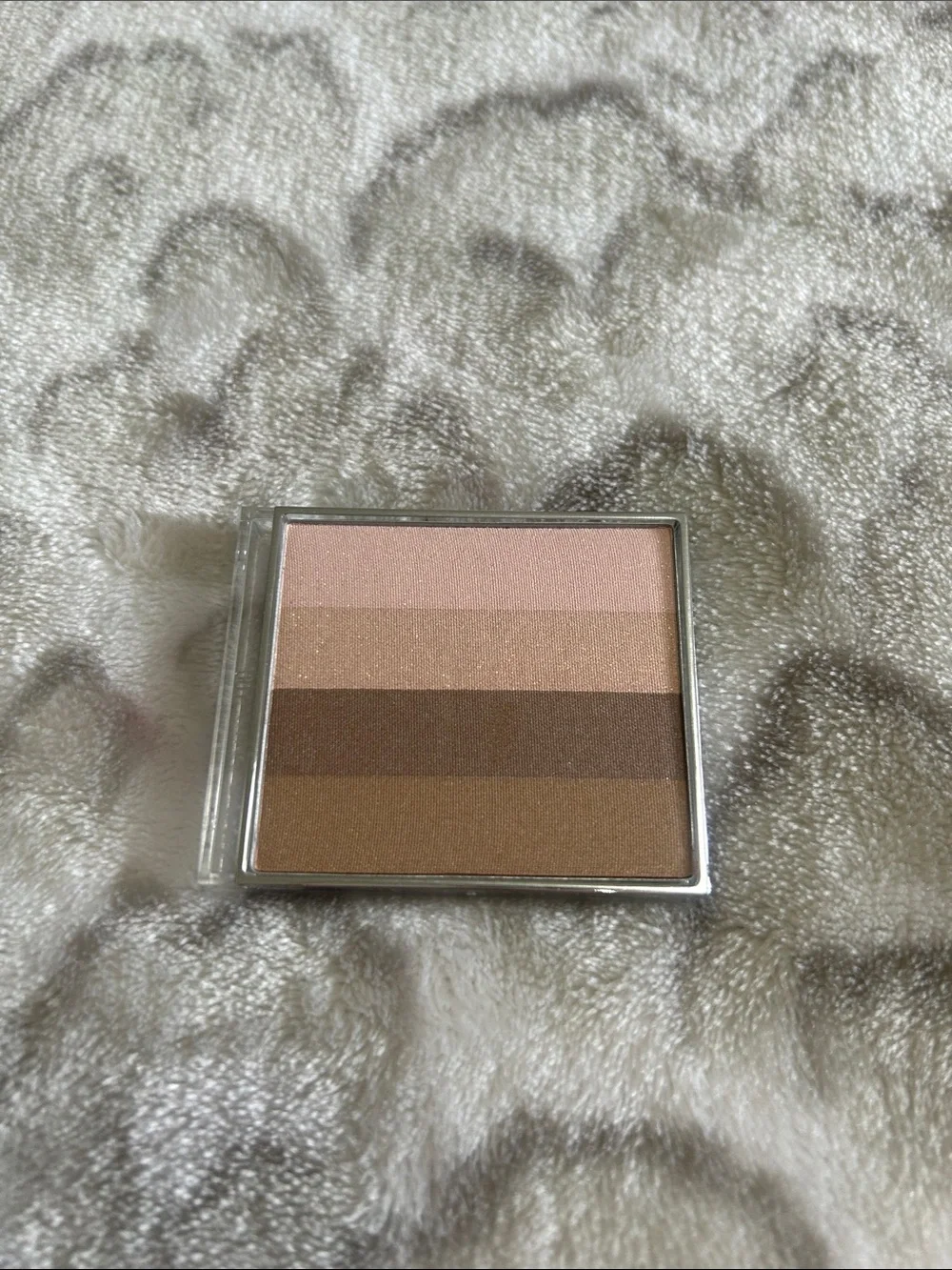 Neutral Shimmer Face Palette - Peachy Nude Tones